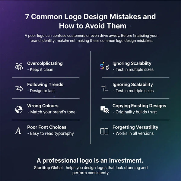 7 Common Logo Design Mistakes and How to Avoid Them