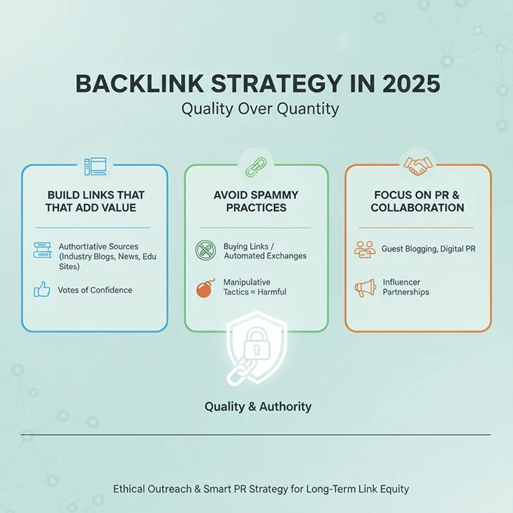 Backlink Strategy in 2025: Quality Over Quantity