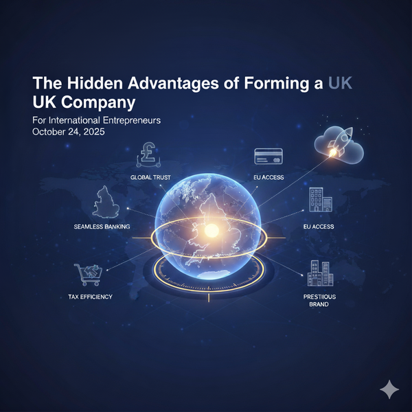 The Hidden Advantages of Forming a UK Company for International Entrepreneurs