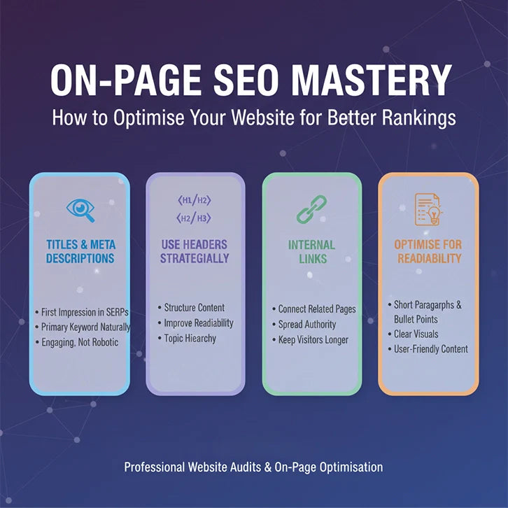 On-Page SEO Mastery: How to Optimise Your Website for Better Rankings