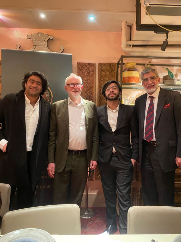 Startitup Global Co-founders Discuss Economic Empowerment with Jeremy Corbyn and Sir Iqbal Sacranie OBE