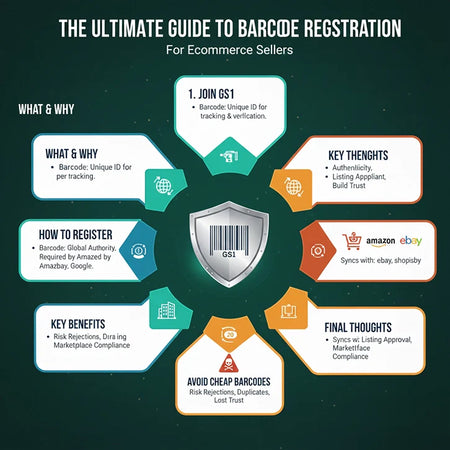 The Ultimate Guide to Barcode Registration for eCommerce Sellers